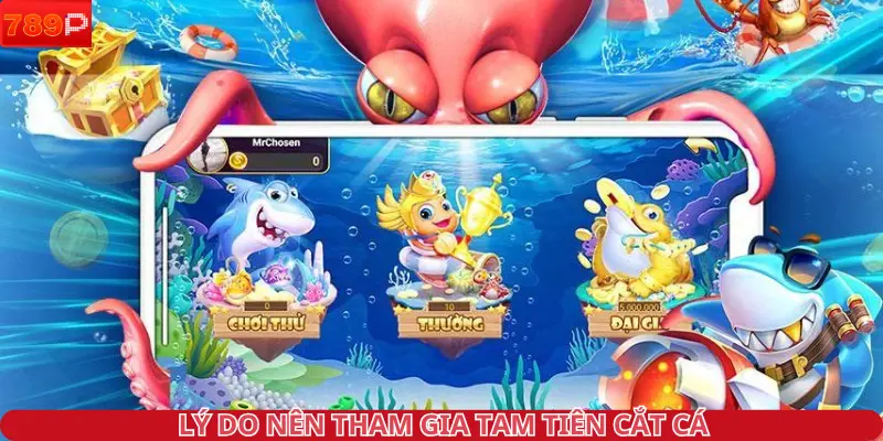 Lý do nên tham gia tam tiên cắt cá